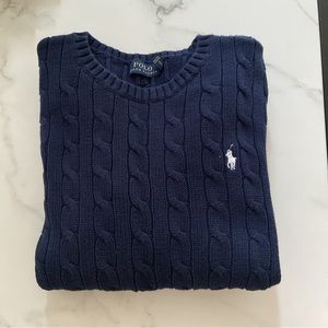 Ralph Lauren crewneck chunky cable knit